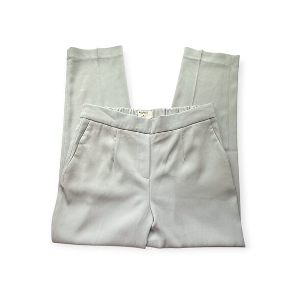 Babaton Atelier Light Blue Pull-On Pants Sz 8 Side Pockets Tapered Leg Quiet Lux - Picture 4 of 8
